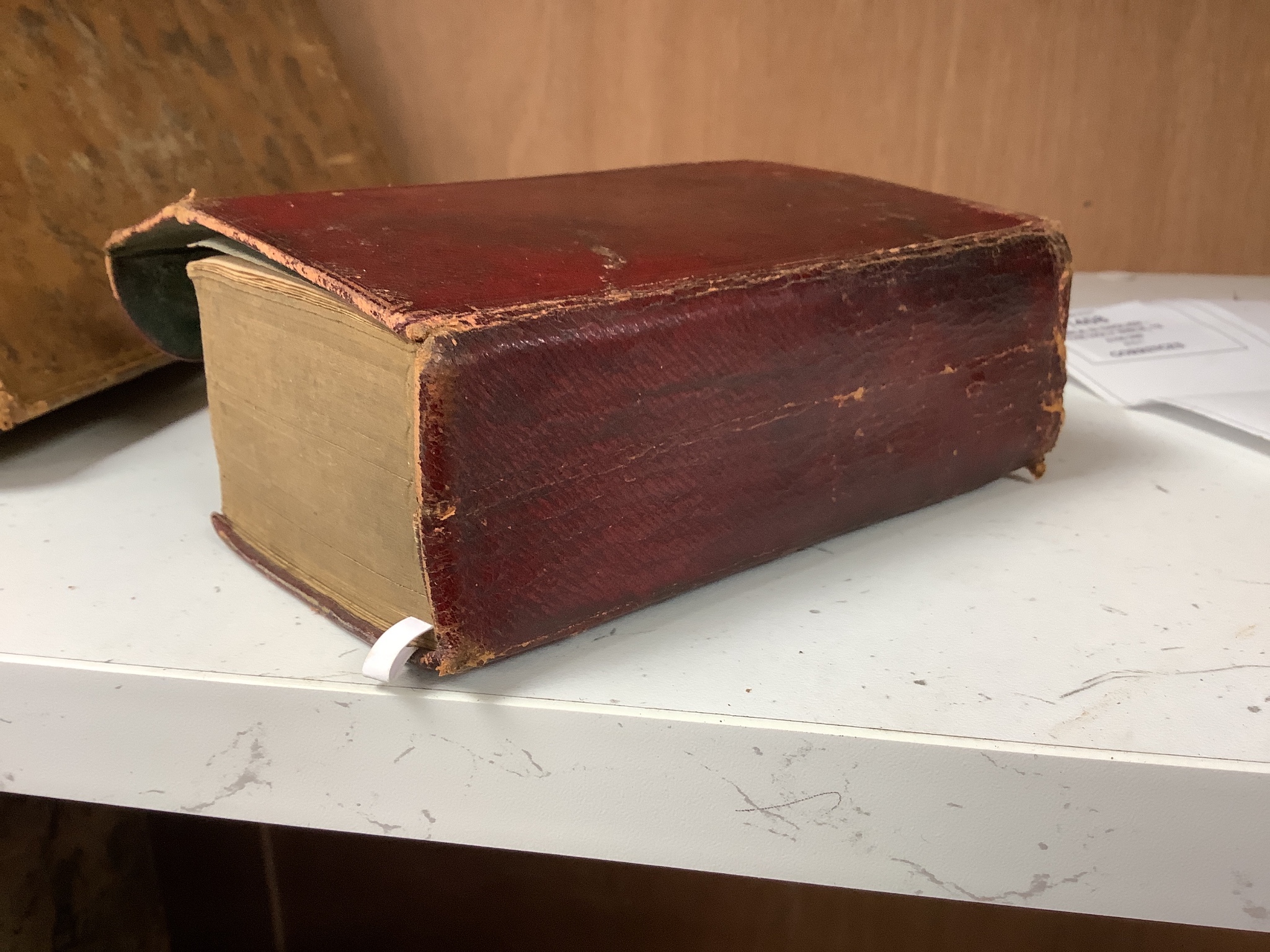 Bible in English - The Holy Bible, 12mo, engraved title, trimmed and strengthened, Charles Bill & Ye Executors of Thomas Newcomb, London, 1704, bound with The New Testament, Roger Daniel, Cambridge, 1645, 19th century bl